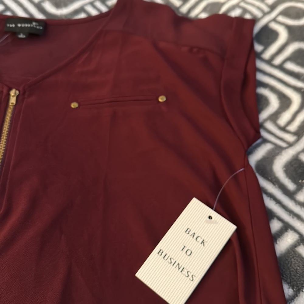 The Workshop Womens Blouse Large - Picture 3 of 6
